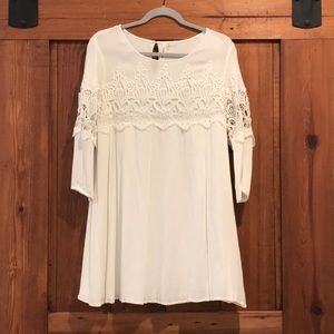 White dress (or tunic if you’re tall)